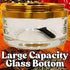 2.5 inch 2.5 Inches 3 Inches) Spice Grinder. herb grinder with jar attached. Jar offers a larger storage capacity.