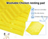 CSQOO Chicken Nesting Box, Waterproof Hens Nesting Boxes with Chicken Nesting Pads for Laying Eggs, Wall Mount Nesting