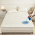 Waterproof Mattress Protector Full, 18 Deep Pocket Fitted Mattress Topper+2pcs Pillow Cases