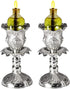 Shabbat Oil Candles - Large Ohr Lights Pre-Filled Oil Shabbos Candles, 20 Pack