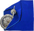 Silver Zippered Storage Bags 18"x18", 2Pcs Velvet Fabric Blue Anti Tarnish Jewelry Storage for Silver Protection