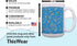 ThisWear Chef Gifts for Women, Romain Calm Lettuce Carrot On Cooking Gifts, 15oz Ceramic Coffee Mug with Handle