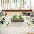 Dahey Centerpiece Table Decorations for Dining Room, Farmhouse Table Decor Wood Tray with 3 Artificial Flowers, 14.1" x