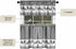 Light Filtering Printed Tier & Valance Window Curtain Set, 58 Inch Length, 36 Inch Width, Barnyard (Burgundy) by Achim