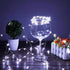 YJFWAL 24 Packs Fairy Lights, Battery Operated, 10.2FT 30LEDs Copper Wire Firefly Lights for DIY Christmas Decor