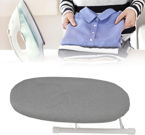 Mini Ironing Board - Heat Resistant Tabletop Ironing Board, Multifunctional for Travel (Grey)