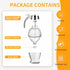 8 oz Timtopno Honey Dispenser, Glass Honey Dispenser No Drip, Honey Pot with Stand, Honey Jar, Maple Syrup Honey
