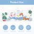 40 16 Inches AmazerBath Baby Bath Mat Non Slip, Cartoon Kids Bath Mat for Tub x Full Size, Non Slip Bathtub Mat