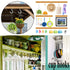 24 Pack 2.9 inch Cup Hooks, Metal Ceiling Hooks, Household Screw-in Utility Storage Hook, White