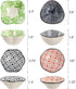 Frcctre Set of 12 Ceramic Dipping Sauce Bowls, 3 Oz Porcelain Pinch Bowls Soy Sauce Dish Set, Small Prep Bowls Condiments Dishes Side Dishes for Sauce Ketchup Appetizer Condiment BBQ by Frcctre