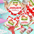 Dydamud 150PCS Mushroom Birthday Decorations, Mushroom Theme Party Tableware Include Plates, Napkins, Tablecloth