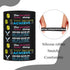Sumind 36 Pcs Softball Motivational Bracelets, Inspirational Stretch Silicone Rubber Wristbands for Sport Parties