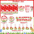 Dydamud 150PCS Mushroom Birthday Decorations, Mushroom Theme Party Tableware Include Plates, Napkins, Tablecloth
