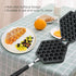MAOPINER Bubble Waffle Maker Pan, Non-stick Double Side Egg Waffle Maker for Breakfast Lunch