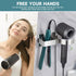 Hair Dryer Holder, Hair Tool Organizer, Stainless Steel Blow Dryer Holder Wall Mounted for Bathroom Bedroom