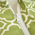 DII Green Lattice Outdoor Tabletop, 60" Round, Stain Resistant & Waterproof with Zipper, Green