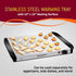 Elite Gourmet EWM-6122 Buffet Server with Dual 2 x 2.5 Qt. Trays, Food Warmer, Stainless Steel