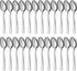 BEWOS 24 Pieces Silverware Spoons Set, 7.5-Inch Stainless Steel Dinner Spoons, Mirror Polished, Dishwasher Safe for Home