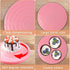 2PCS 5.5in Mini Cake Turntable, 360 Degree Revolving Cake Stand for Cupcake Decorating and Display