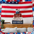 4 4th 250th CroBlissful Pcs of July Decorations Patriotic Memorial Day Tabletop Decoration Red White Blue Table
