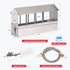 Automatic Chicken Waterer Stainless Steel Chicken Water Feeder Pigeon Water Dispenser with Float Valve Automatic