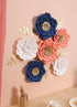 Set 6, Giant Paper Flowers Decorations for Wall, Wedding, Bridal Shower, Baby Shower, Nursery Wall Decor, Birthday