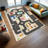 Jngred Mat(80120cm/3247in) Kids Car Rug Playmat with Non-Slip Rubber BackingCar City Life Road CarpetChild Car Traffic
