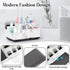 Toothbrush Holder Bathroom Organizer, 5 Compartments for Cosmetic, Makeup, and Office Stationery Storage