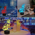 FULLOSUN Wolf Gifts, 3D Night Light for Kids, Optical Illusion Lamp with Remote Controller and 16 Color Changing