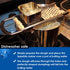 Skimmer Set Premium Grade Stainless Steel Spaetzle Maker with Comfort Grip Handle, Stainless Steel Spider Strainer