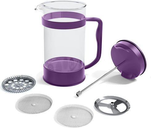 Utopia Kitchen French Press Espresso Tea and Coffee Maker, 34 Ounce, Stainless Steel Plunger and Heat Resistant