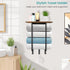 3 ELITEROO Towel Racks for Bathroom Wall Mounted, Towel Holder with Wooden Shelf and Hooks for Washcloths Hand Towel
