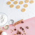 Perforated Baking Mats, 2 PCS Pink Eclair Silicone Mat for Half Sheet, Non-Stick Oven Liners for Cookies and Pastry