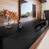 VEELIKE Black Brushed Stainless Steel Contact Paper, 15.7''x118'', Waterproof Self Adhesive for Kitchen Appliances