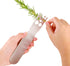 Herb Stripper Stainless Steel Tool, Metal Peeler for LooseLeaf Kale, Chard, Collard Greens, Thyme, Basil, Rosemary