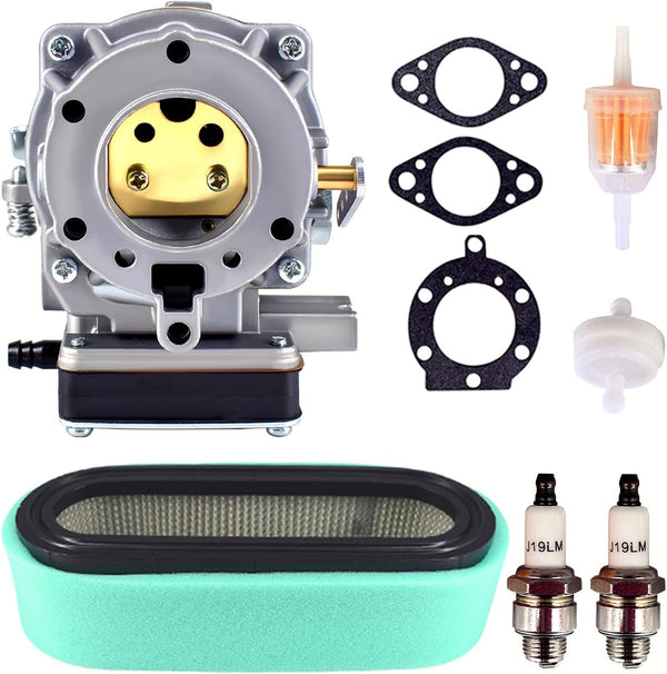693480 Carburetor w/Fuel Pump Gaskets Air Filter Kit Replace for 17.0 18.5