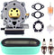 693480 Carburetor w/Fuel Pump Gaskets Air Filter Kit Replace for 17.0 18.5