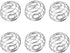 304 Stainless Steel Replacement Shaker Ball - Wire Whisk Mixer for Shaker Bottle, 6 Pack