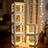 Ledido Transparent Balloon Boxes, Clear Balloon Boxes with 6 Pcs String Lights