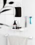 Toothbrush Holder 4 Packs - Clean Polycarbonate for Bathroom Shower, Wall Mounted, Easy Installation