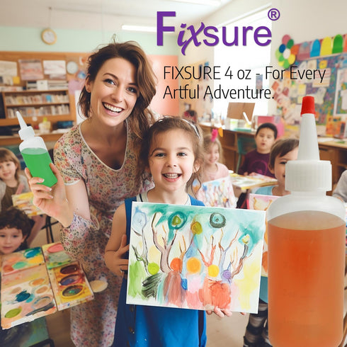 4 Oz (1) FIXSURE Plastic Squeeze Bottles with Red Tip Cap, Squirt Bottle For Ketchup, BBQ, Sauces, Syrup, Condiments