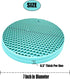 Extra Thick Silicone Trivets Heat Resistant Pot Holder and Oven Mitts, Set of 2 Flexible Mats for Countertop