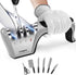 4-in-1 Knife Sharpener with Cut-Resistant Glove, Original Premium Polish Blades, Best Kitchen Knife Sharpener