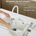 1 2 3 VEVOR Manual Meat Grinder, Heavy Duty Cast Iron Hand Meat Grinder with Steel Table Clamp, Meat Mincer Sausage