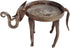 Handcrafted Recycled Iron Elephant T Light Votive Holder, Decorative Collectible Figurine for Home Holiday Décor