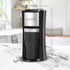 Compact Single Serve Coffeemaker in Black