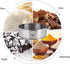 Fine Mesh Flour Sieve, 10" Stainless Steel 60 Mesh Round Sifter for Baking Cake and Bread