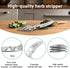9 2026 Plys Herb Stripper Tool for Basil - Stainless Steel Kitchen Herb Cutter Holes, Unique Chef Tools for Kale