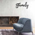 Family Wall Decor Signs for Home, Rustic Letter Family Signs (style2)