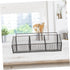 Storage Box Drain Basket Wall Shelf, Single Layer Seasoning Box Organizer for Household and Kitchen